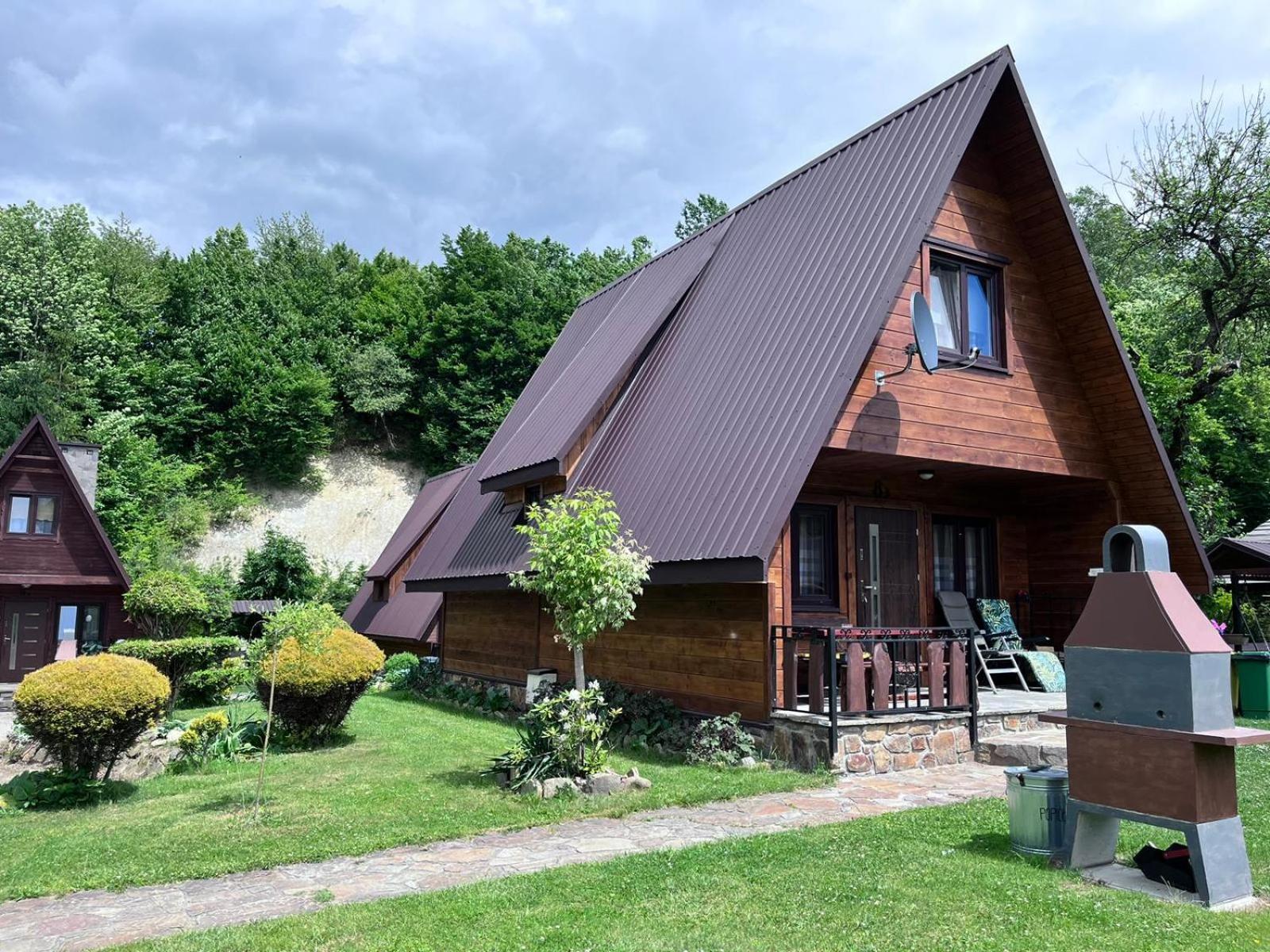 Domki Pod Skalka Baligród 外观 照片